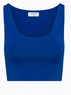 Aritzia Babaton Contour Scoopneck Tank in Fidelity Royal Blue